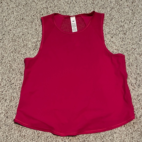 lululemon athletica Tops - Lululemon Sculpt Cropped Tank Top *Cinch